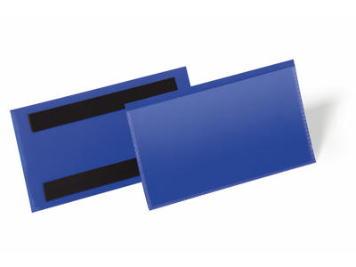 Hyldeforkant med magnet blå 150x67 mm