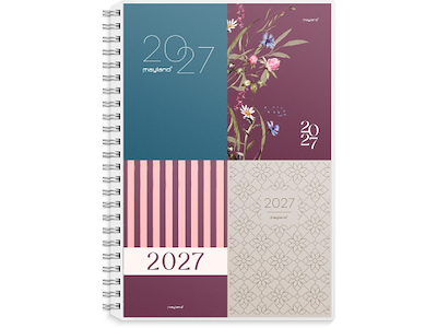 A5 ugekalender tværformat m/4 illu. 2027