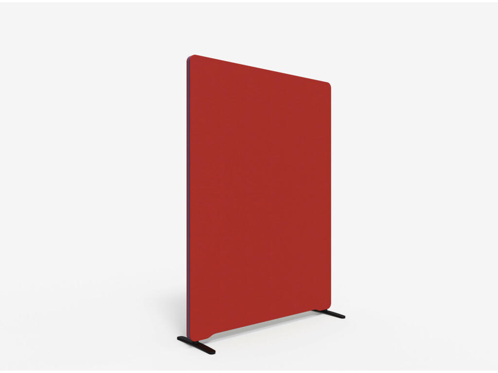 Lintex Gulvskærm Edge 1200 x 1650 mm rød Fiji Stof/blå Kantliste