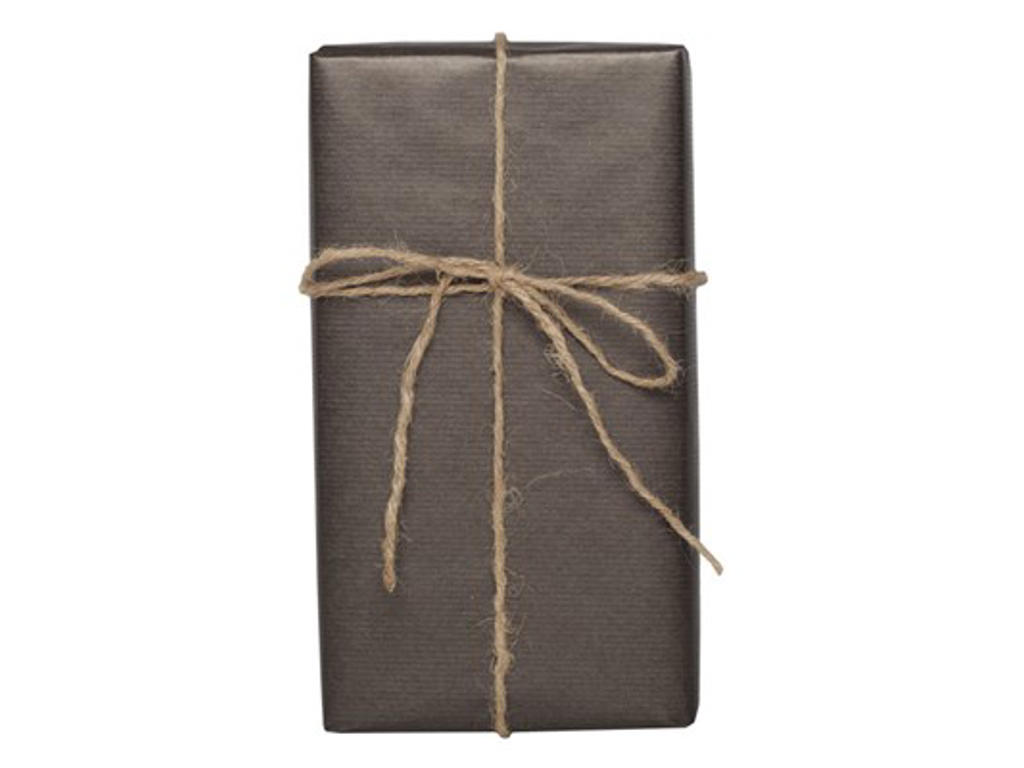 Gavepapir | sort kraft | 57 cm x 154 meter