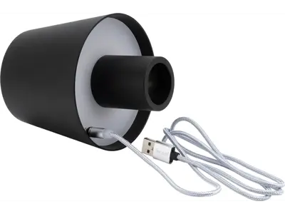 Securit LED bordlampe Paris til flaske, sort