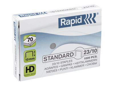 Hæfteklamme 23/10 Rapid 1000 stk.