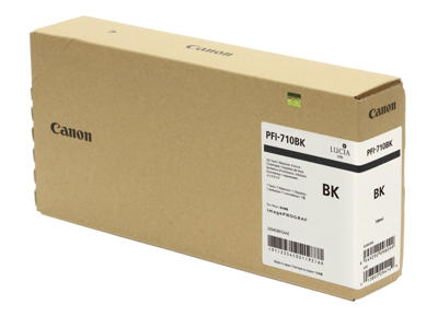 Canon blæk PFI-710 BK sort