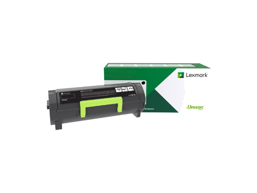 Lexmark toner 55B2H0E sort, 15000 sider