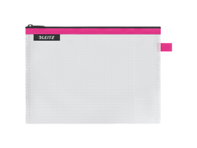 Rejselomme vandafvisende medium pink