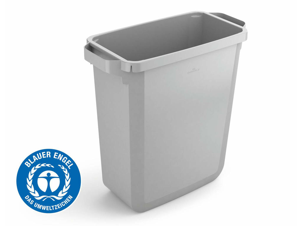 Affaldspand Durabin Eco 60L. grå rektangulær
