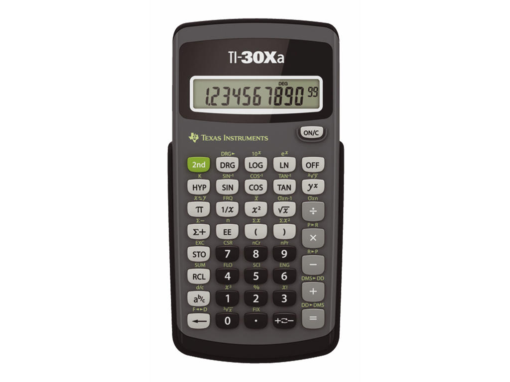 Lommeregner TI-30XA