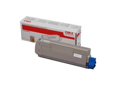 OKI toner C612 Cyan , 6000 sider