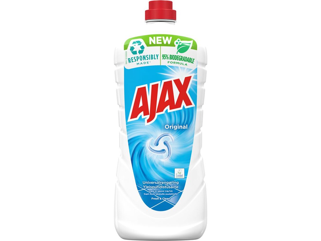 Ajax Universalrengøring u/farve & m/parfume 1,25 liter