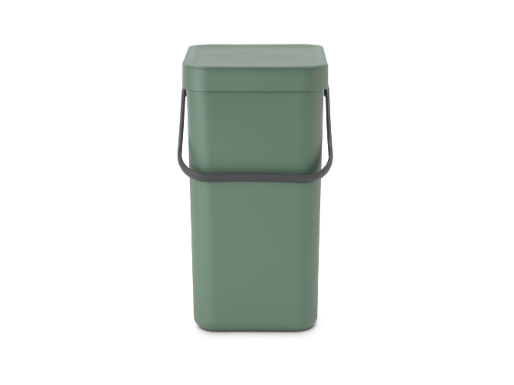 Brabantia Affaldsspand med låg | 12 Liter | Grøn | Affaldssystem