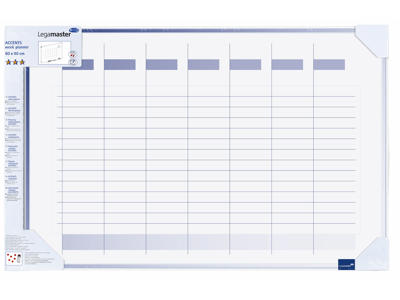 Ugetavle Legamaster 7 dage 60x90 cm