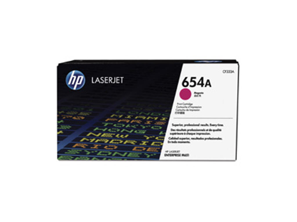 HP 654A toner CF333A magenta, 15000 sider