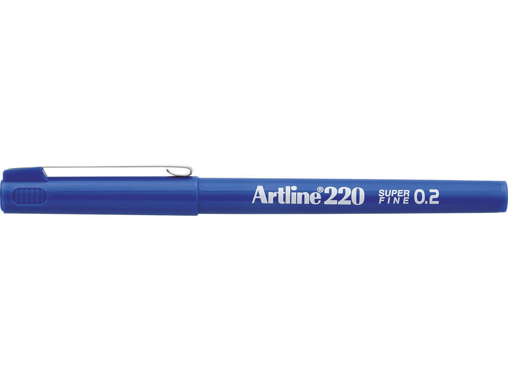 Fineliner Artline EK220 0,2 mm blå