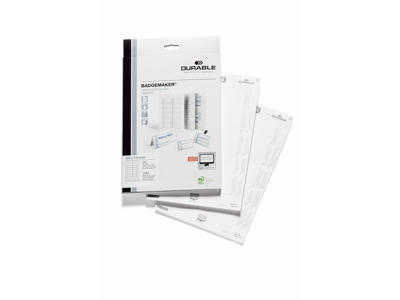 Indstik til navneskilt 34x74 mm 20 ark Durable