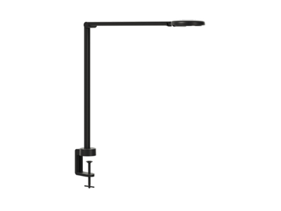 Bordlampe Luxo | Motus Flat med bordklemme | sort