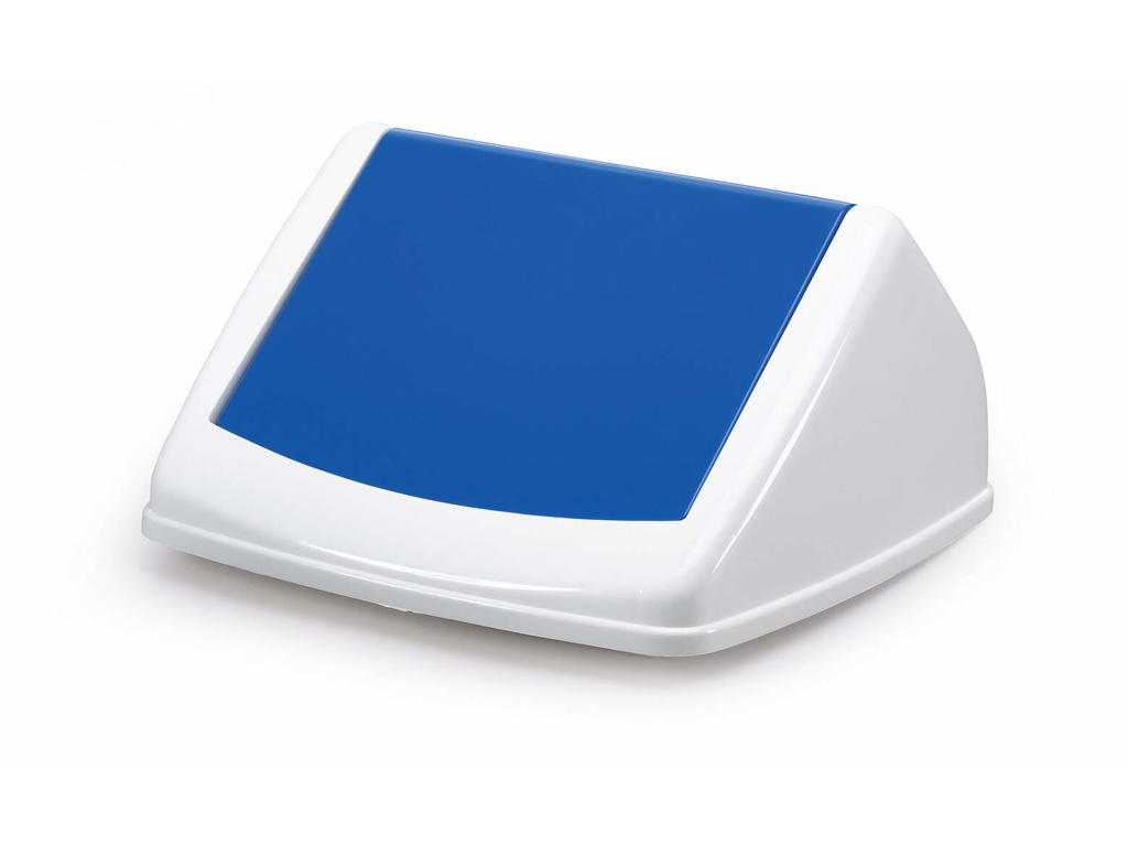 Vippelåg t/Durabin 40L. hvid/blå