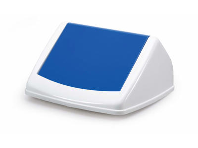 Vippelåg t/Durabin 40L. hvid/blå