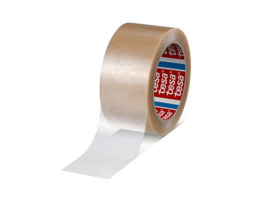 Pakketape PVC Tesa 4124 50 mm x 66 m klar