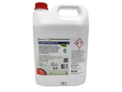 Skumrengøring Prime Source Mild 72 Sur uden farve og parfume 5 liter
