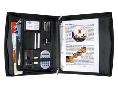 Konferencemappe A4 Wedo sort