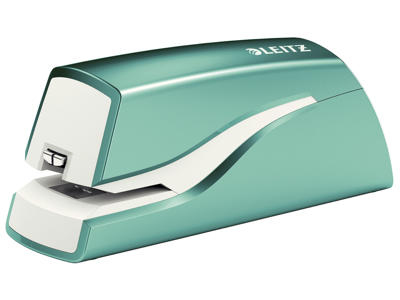 Elektrisk hæftemaskine Leitz 5566 WOW isblå