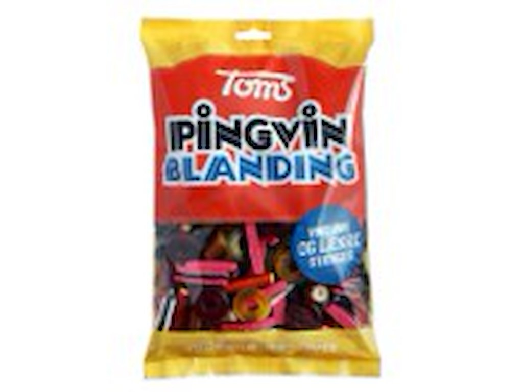Toms Pingvin Blanding 900 gram 