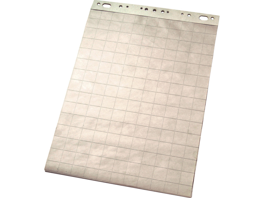 Flipoverpapir tern 55x71 cm. 50 ark