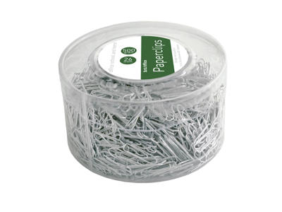 Clips 26 mm blank 1300 stk.