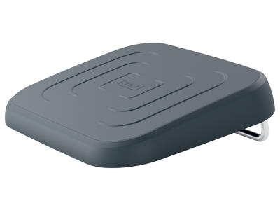 Fodstøtte Leitz Ergo justerbar grå