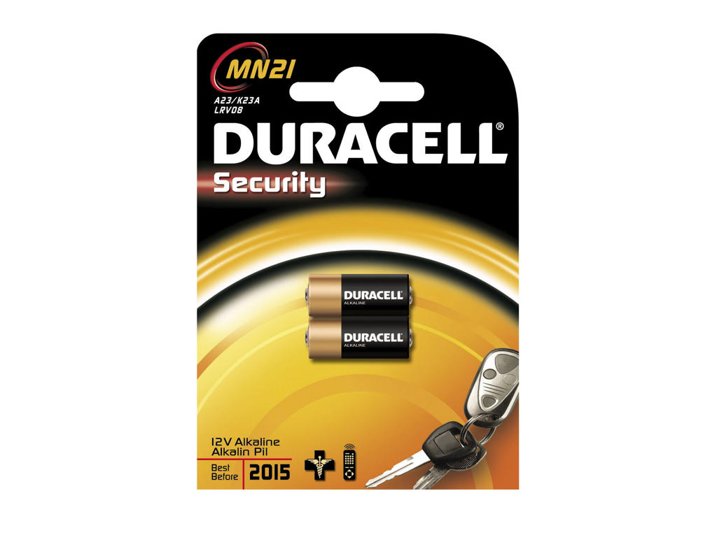 Batteri Duracell MN21 2 stk