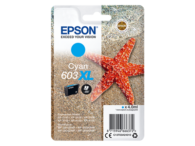 Epson 603XL blæk cyan
