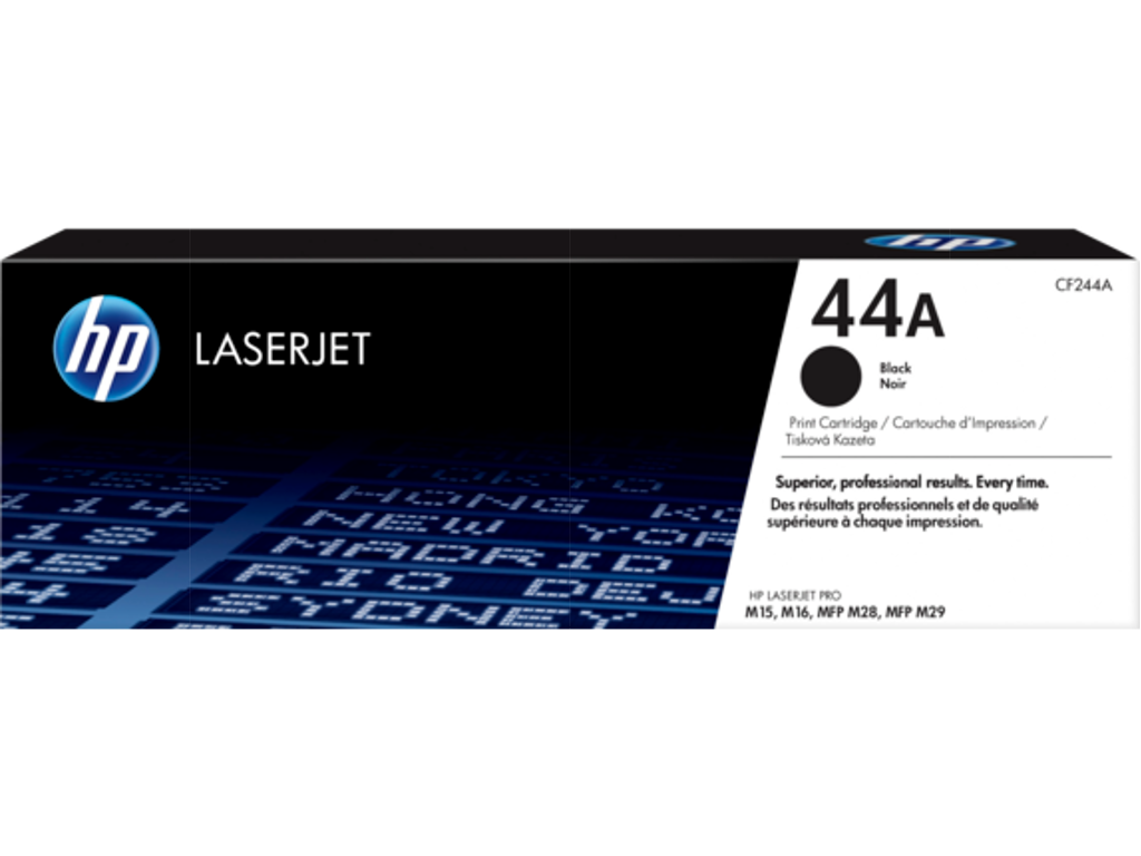 HP 44A toner CF244A sort, 1000 sider