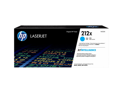 HP 212X toner W2121X cyan, 10000 sider