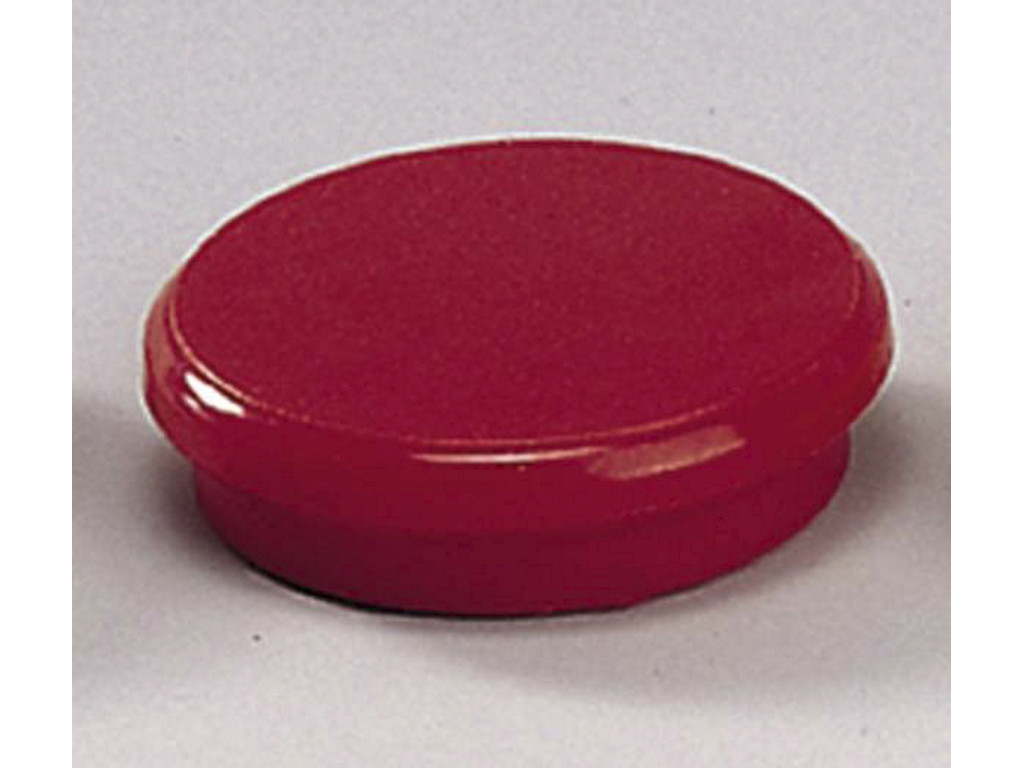 Magneter Dahle Ø24 mm rød 10 stk.