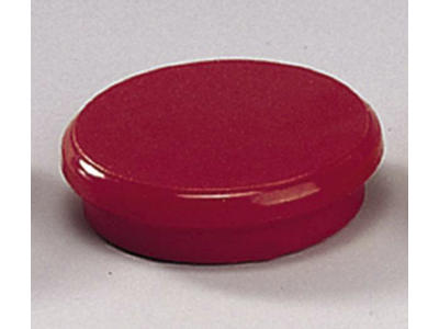 Magneter Dahle Ø24 mm rød 10 stk.