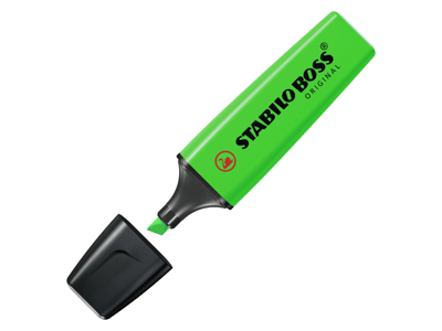 Overstregningstusch | Stabilo | Boss | grøn