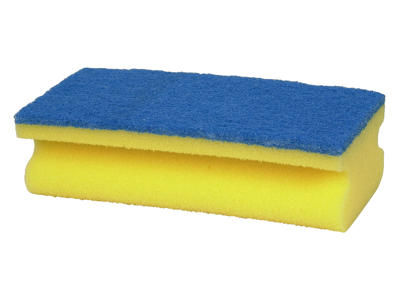 Skuresvamp medium blå 15x7cm