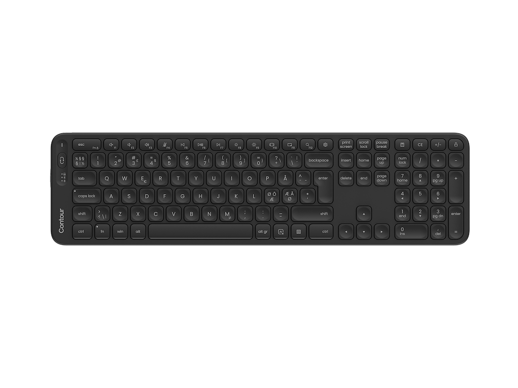 Contour Tastatur Balance Full-Size wireless