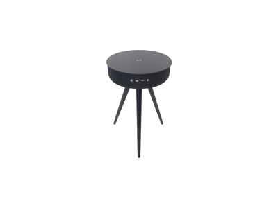 Bord med højtaler SINOX sort bluetooth