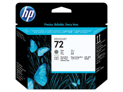 HP 72 Printhoved C9380A grå / photo sort