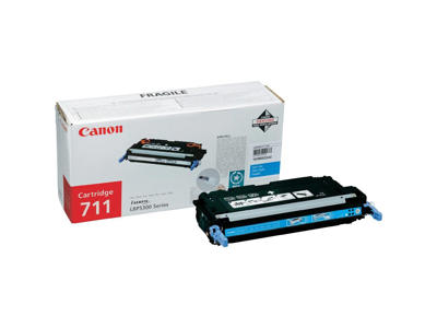 Canon toner 711 cyan, 6000 sider