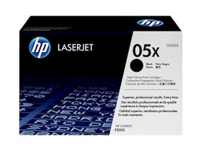 HP 05X toner CE505X sort, 6500 sider