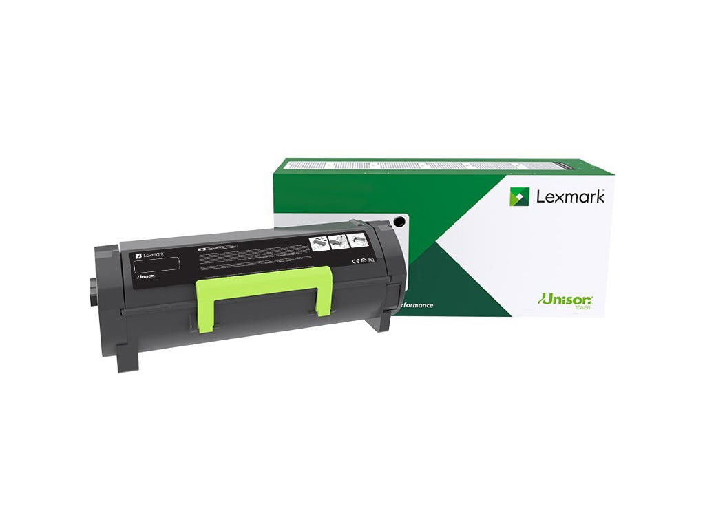 Lexmark toner 58D2H0E sort, 15000 sider