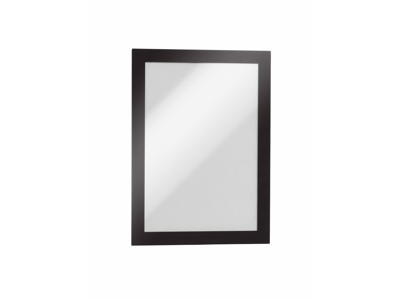 Skilt Duraframe® A5 sort magnetisk 5 stk