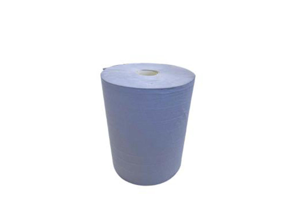 Værkstedsrulle blå Industri 2-lags 38cmx350m 2 ruller 