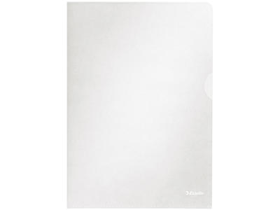 Plastomslag A4 0,115 m/præg 100 stk Esselte