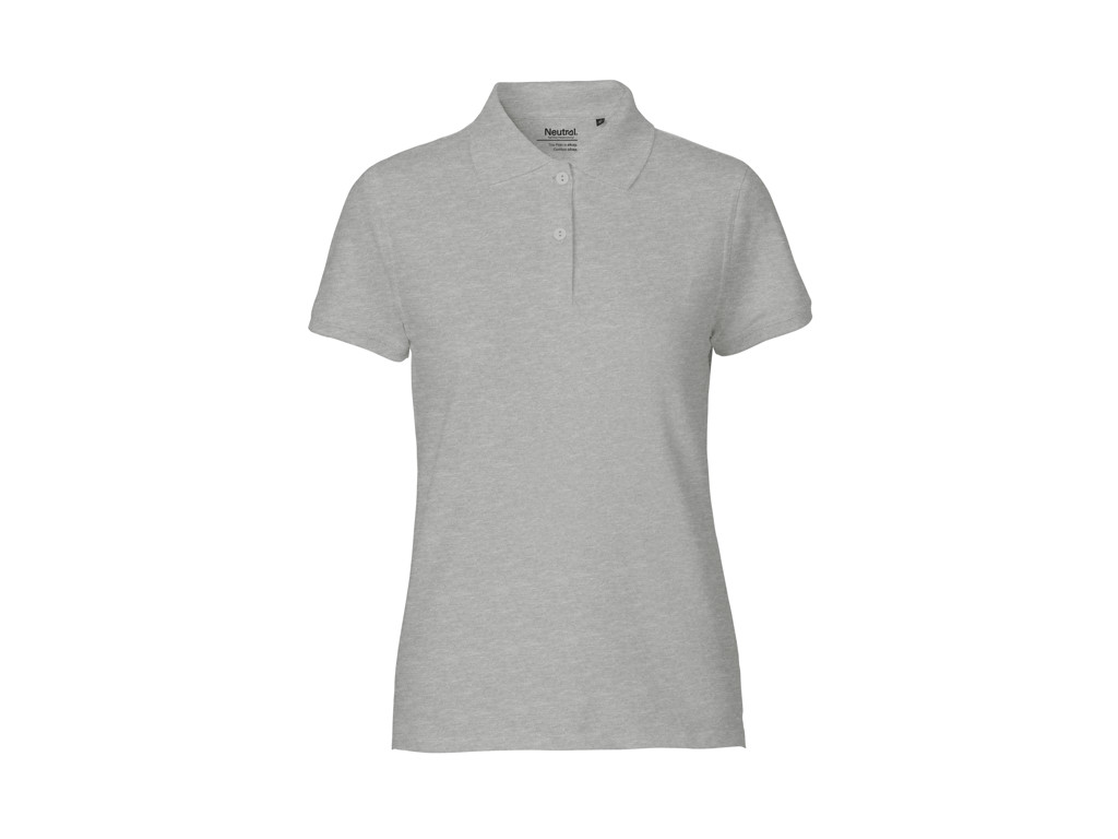 Dame Classic Polo Neutral O22980 grå
