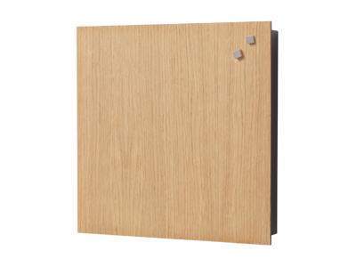 Naga nøgleskab med magnetisk låge i finér eg