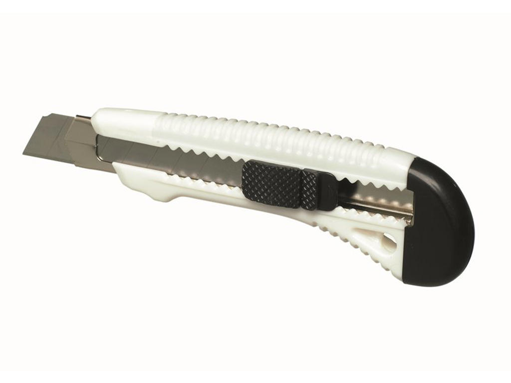 Hobbykniv Bantex 18 mm hvid