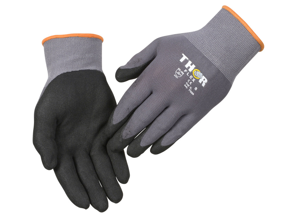 Arbejdshandske THOR flex touch str. 8/M 1 par